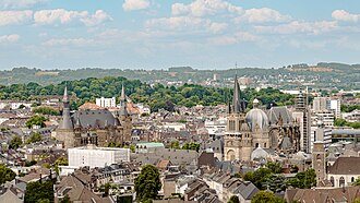 Aachen cityscape