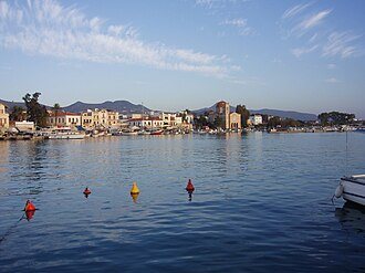 Aegina cityscape