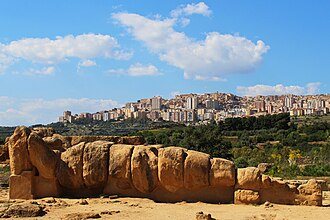 Agrigento cityscape