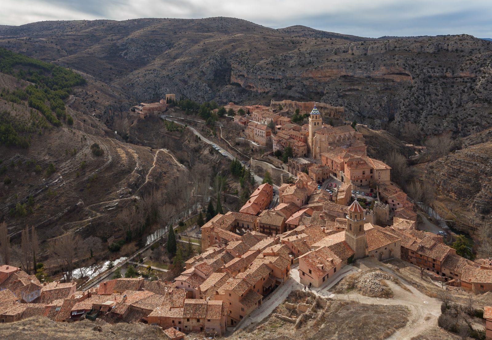 Albarracín cityscape