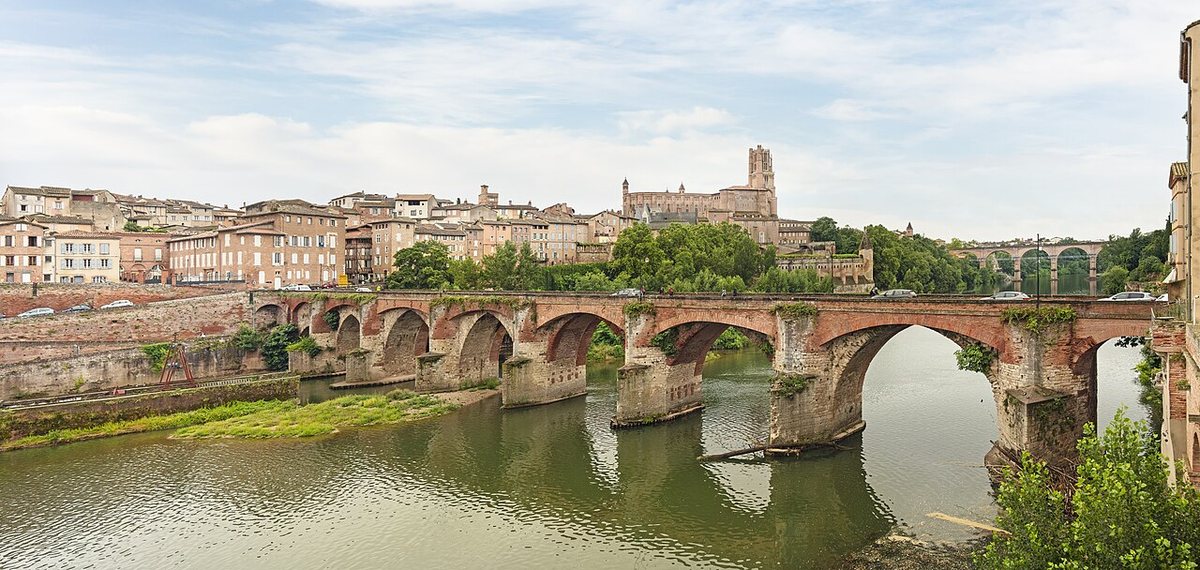 Albi cityscape