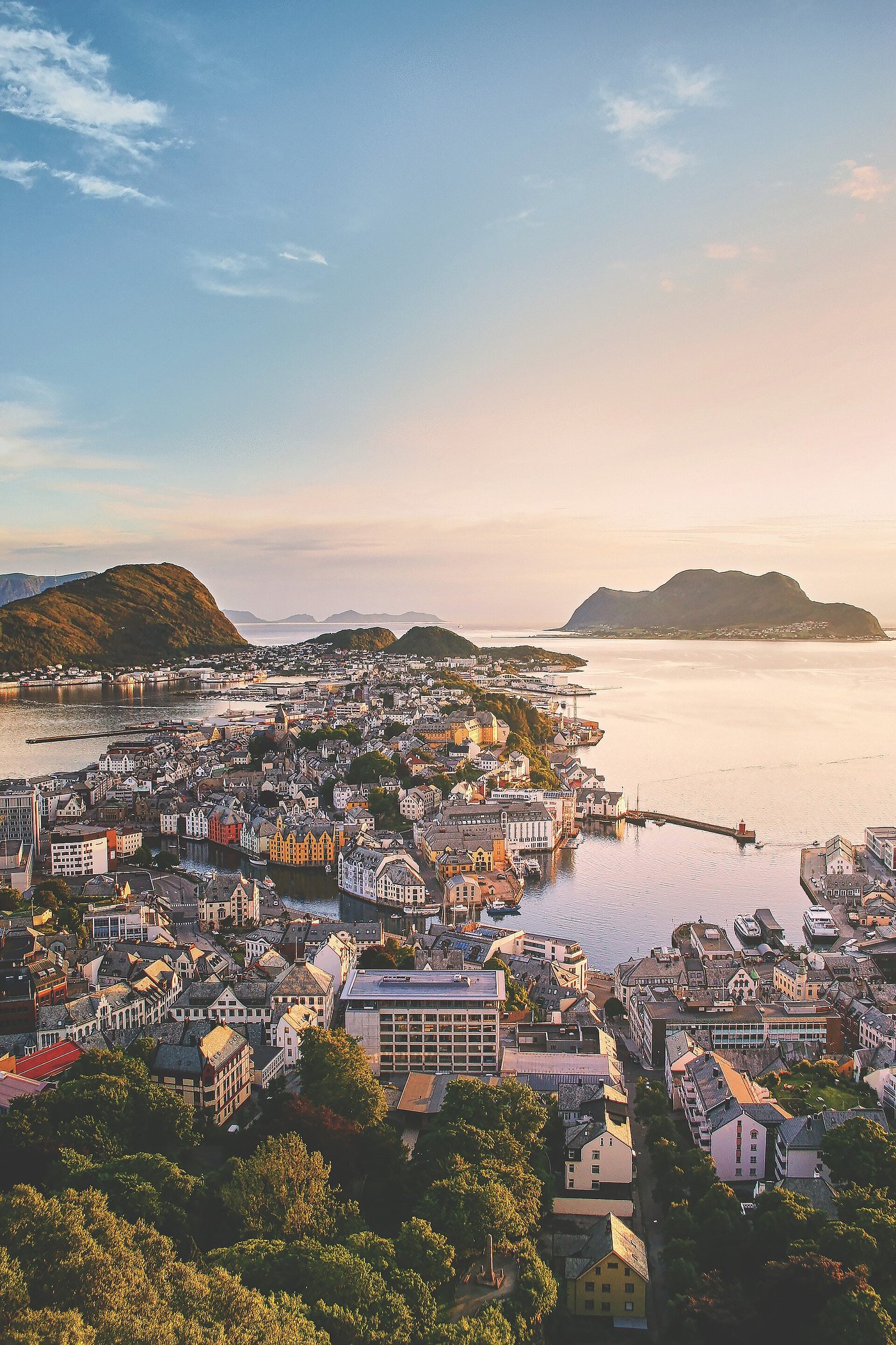 Ålesund cityscape
