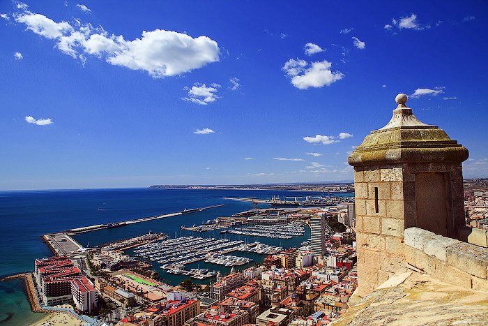 Alicante cityscape
