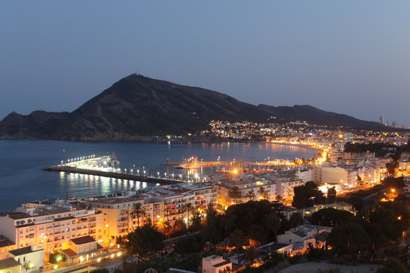Altea cityscape