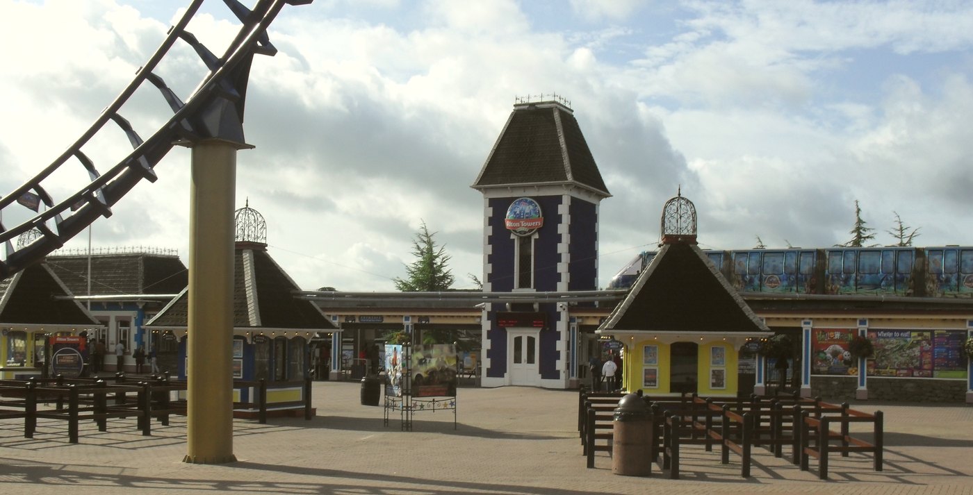Alton Towers cityscape