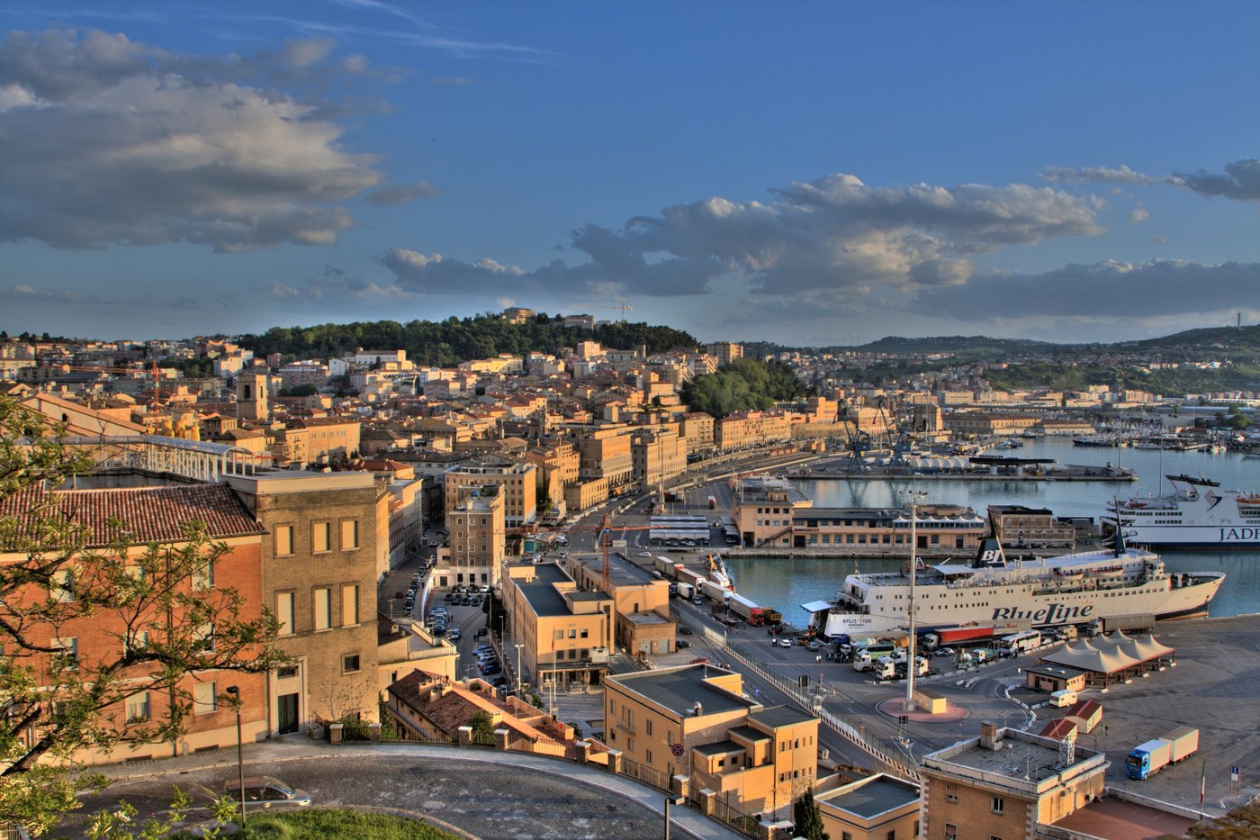 Ancona cityscape