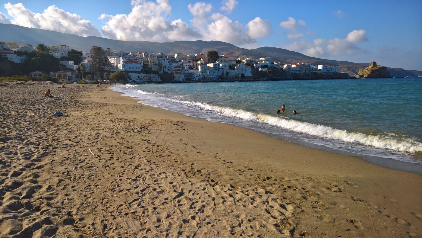 Andros cityscape
