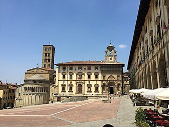 Arezzo cityscape