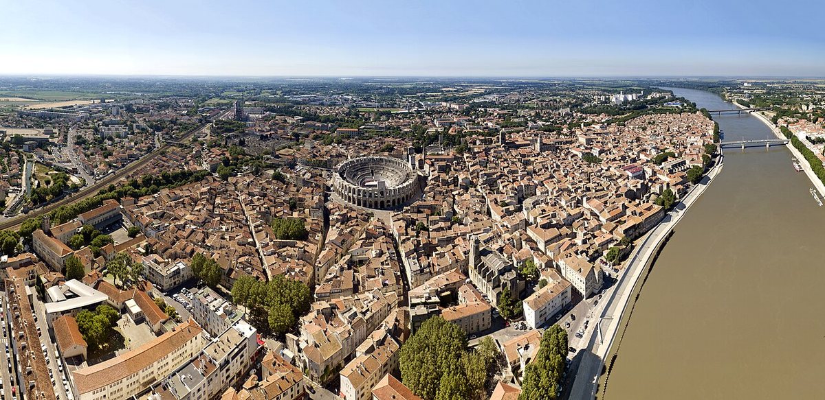 Arles cityscape