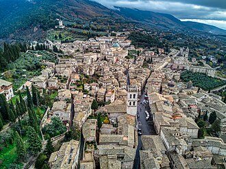 Assisi cityscape