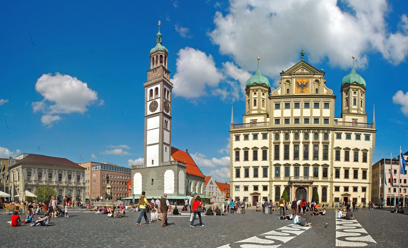 Augsburg cityscape