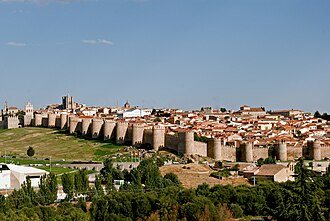 Ávila cityscape