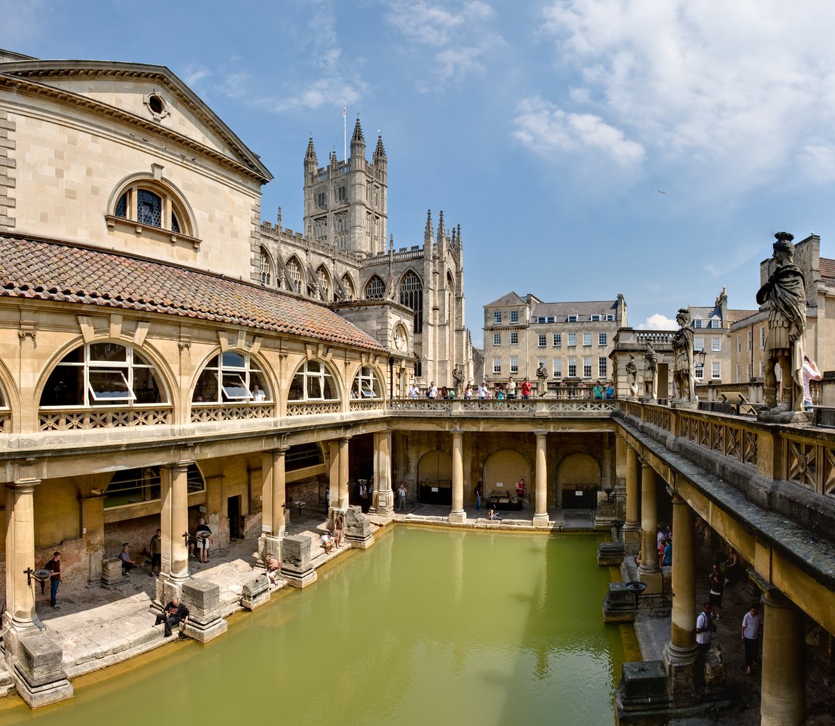 Bath cityscape