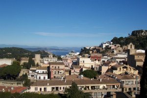 Begur cityscape