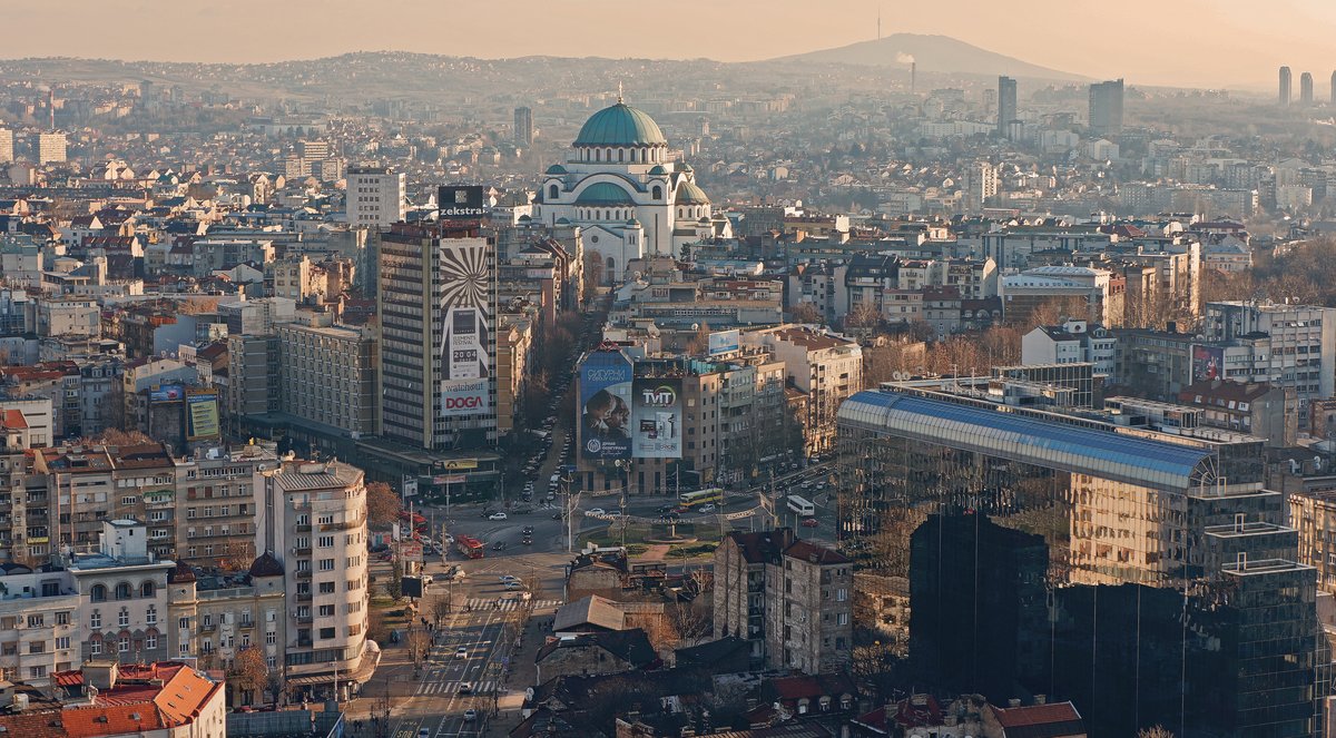 Belgrade cityscape