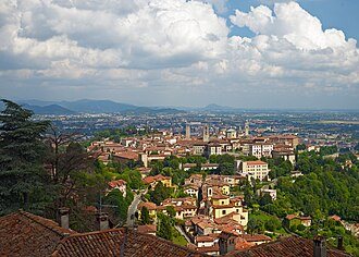 Bergamo cityscape