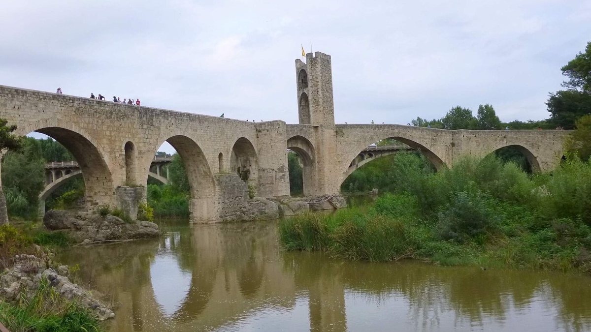 Besalú cityscape