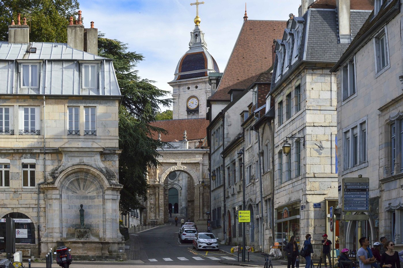 Besançon cityscape