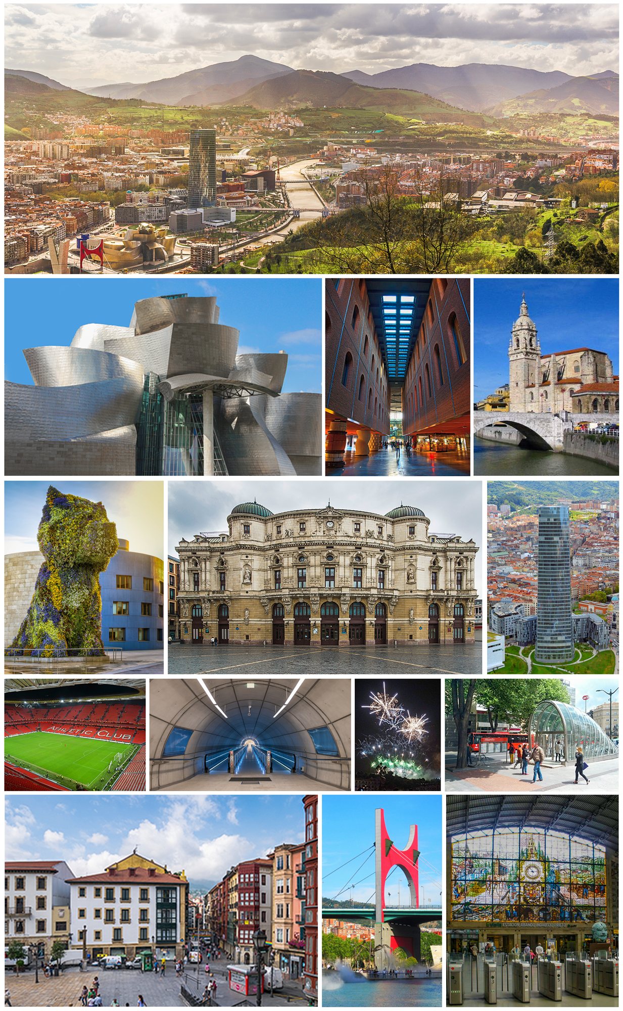 Bilbao cityscape