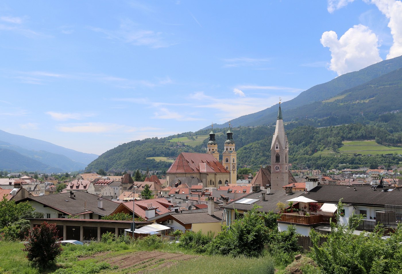 Brixen cityscape