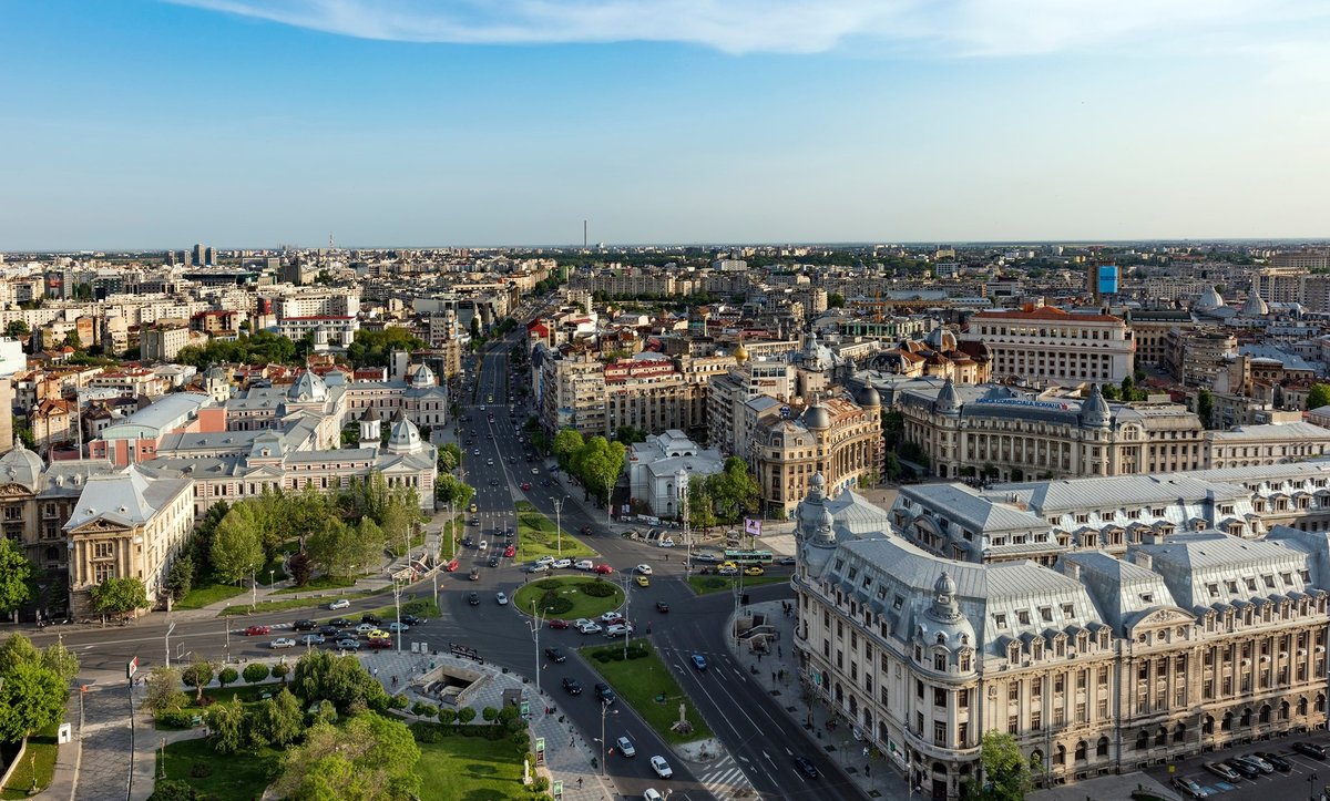 Bucharest cityscape