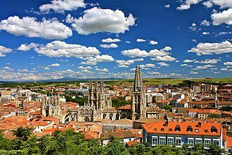 Burgos cityscape