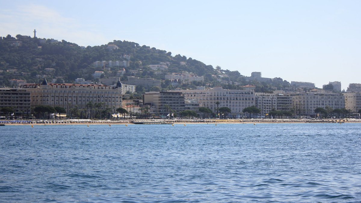 Cannes cityscape