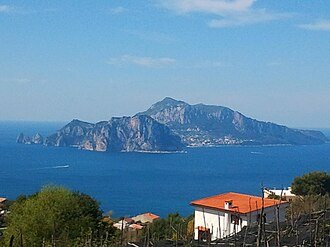 Capri cityscape