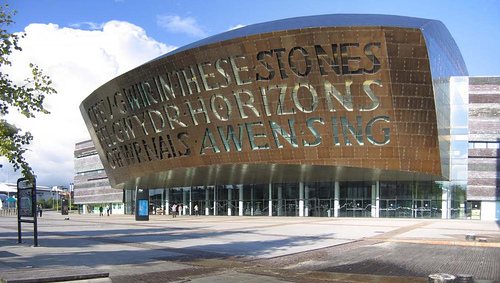 Cardiff cityscape