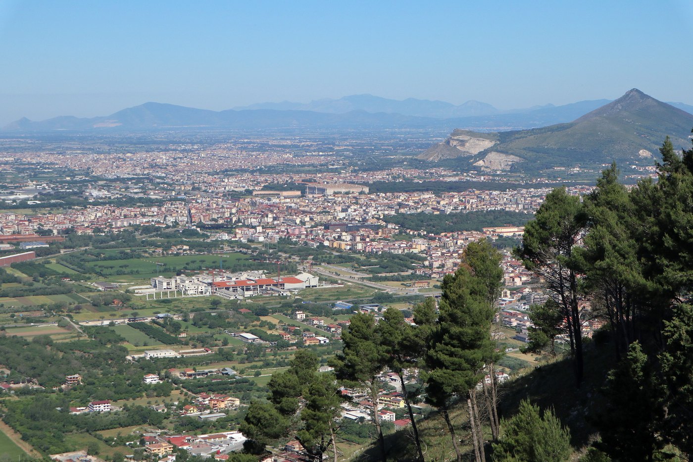 Caserta cityscape