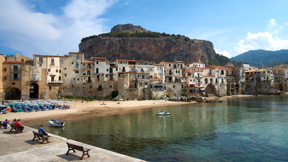Cefalù cityscape