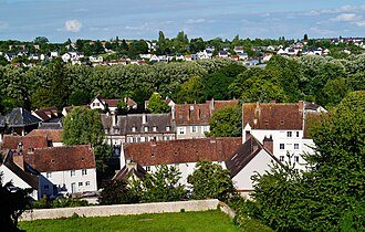 Chartres cityscape