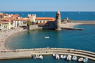 Collioure cityscape