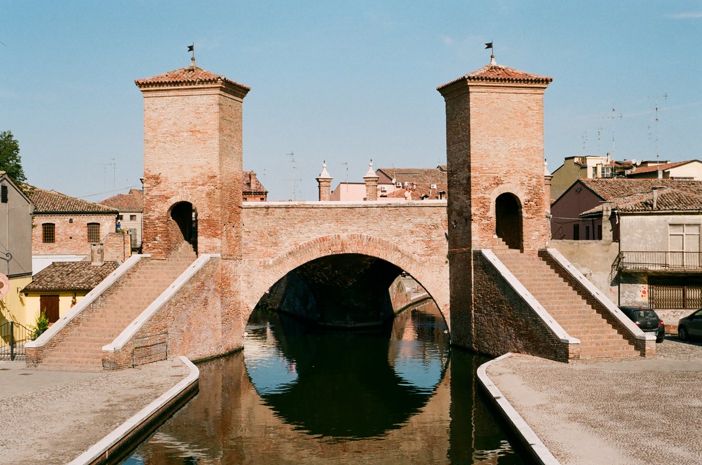 Comacchio cityscape