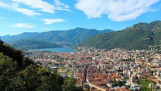 Como cityscape