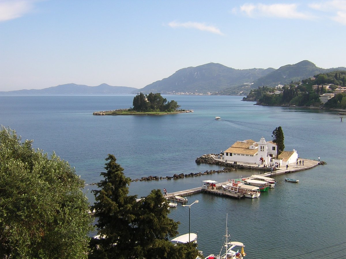 Corfu cityscape