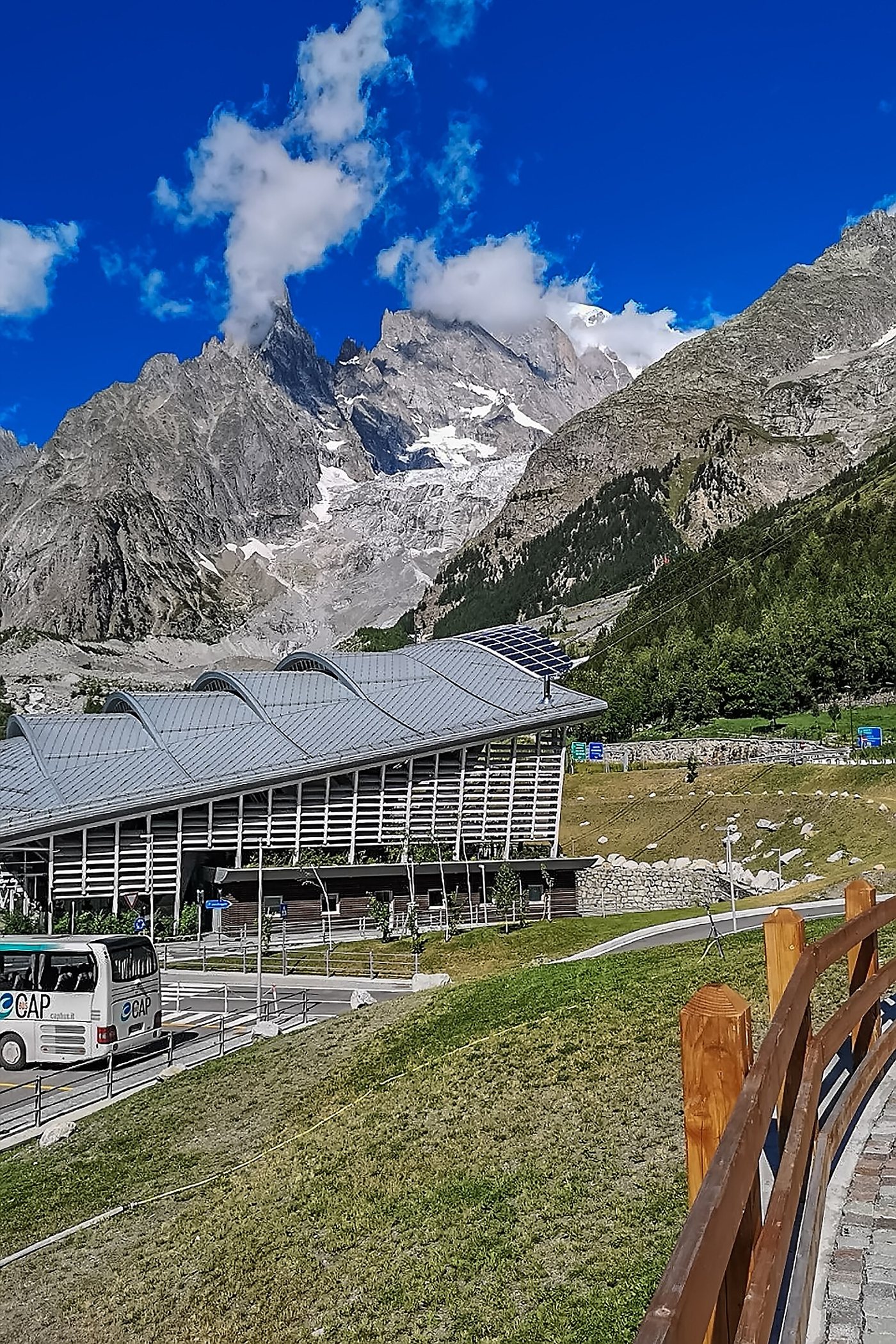Courmayeur cityscape