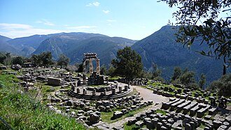 Delphi cityscape