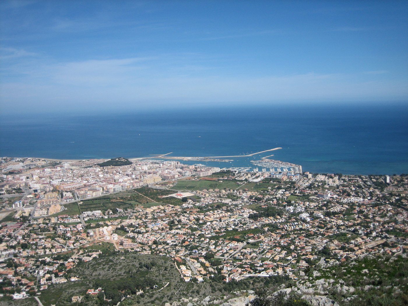 Dénia cityscape