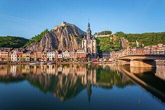 Dinant cityscape