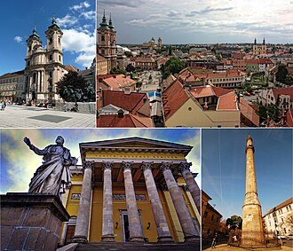 Eger cityscape