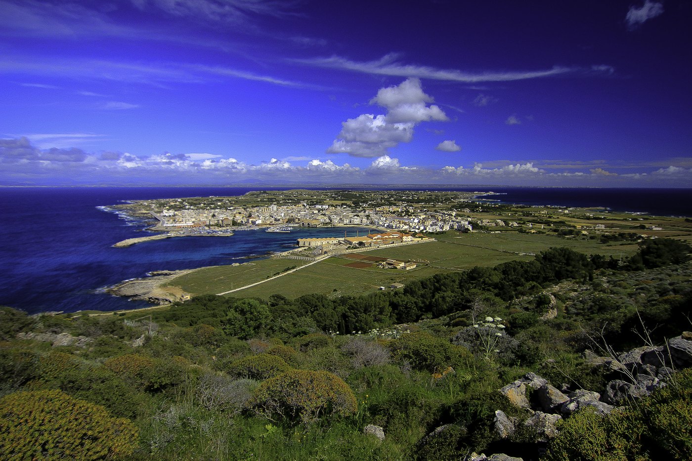 Favignana cityscape
