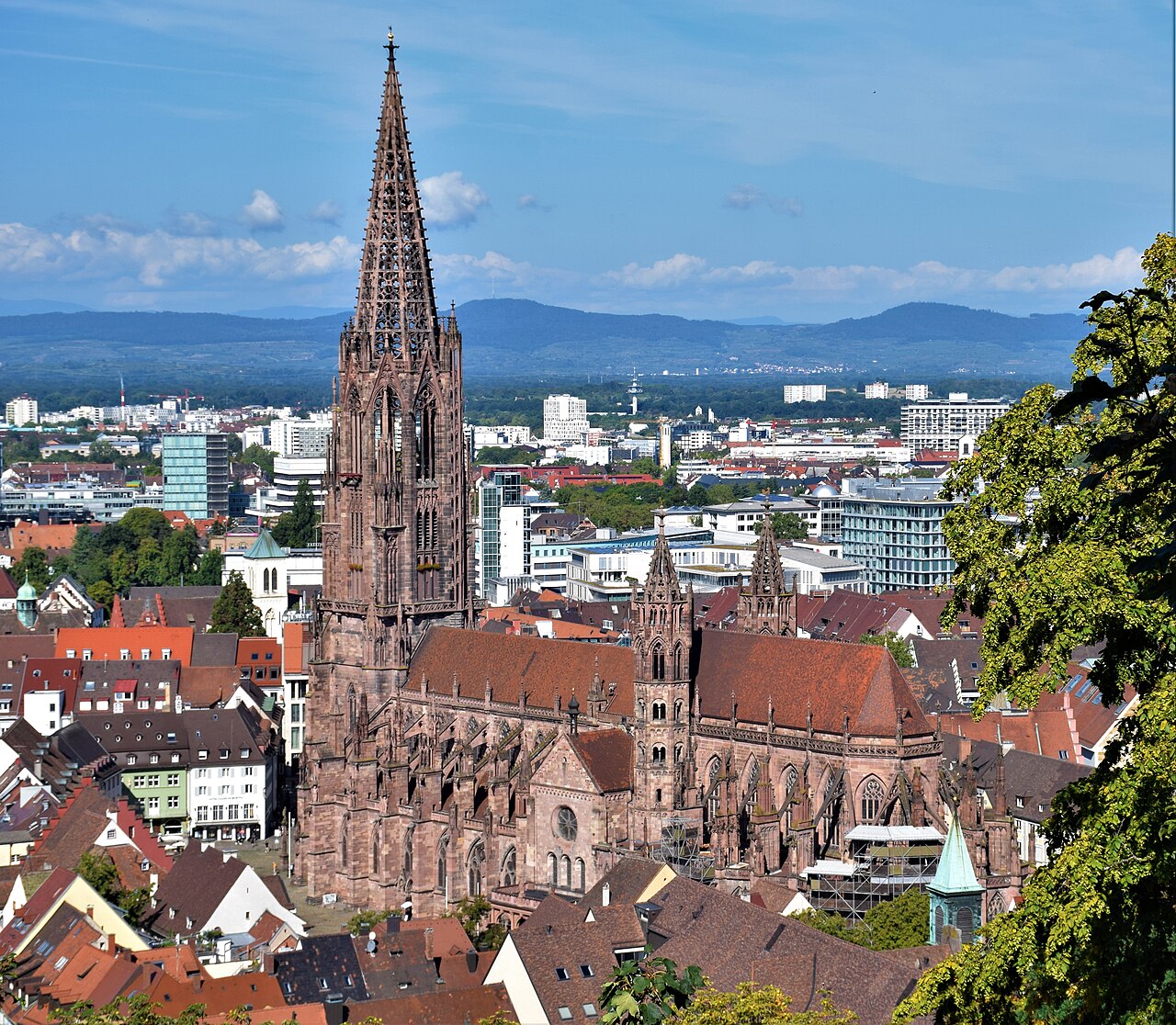 Freiburg cityscape