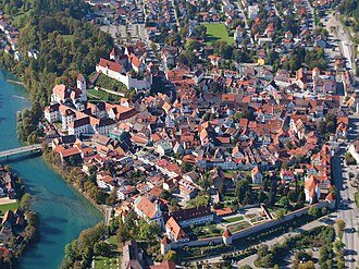 Füssen cityscape