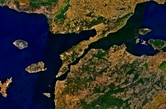 Gallipoli cityscape