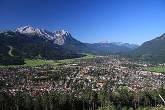 Garmisch-Partenkirchen cityscape