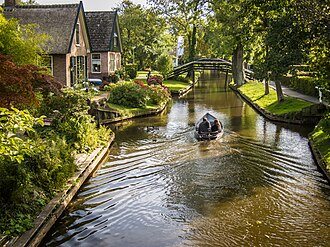 Giethoorn cityscape