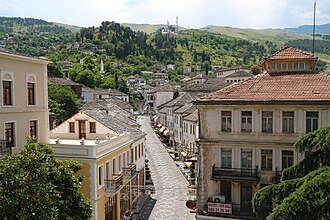 Gjirokastër cityscape