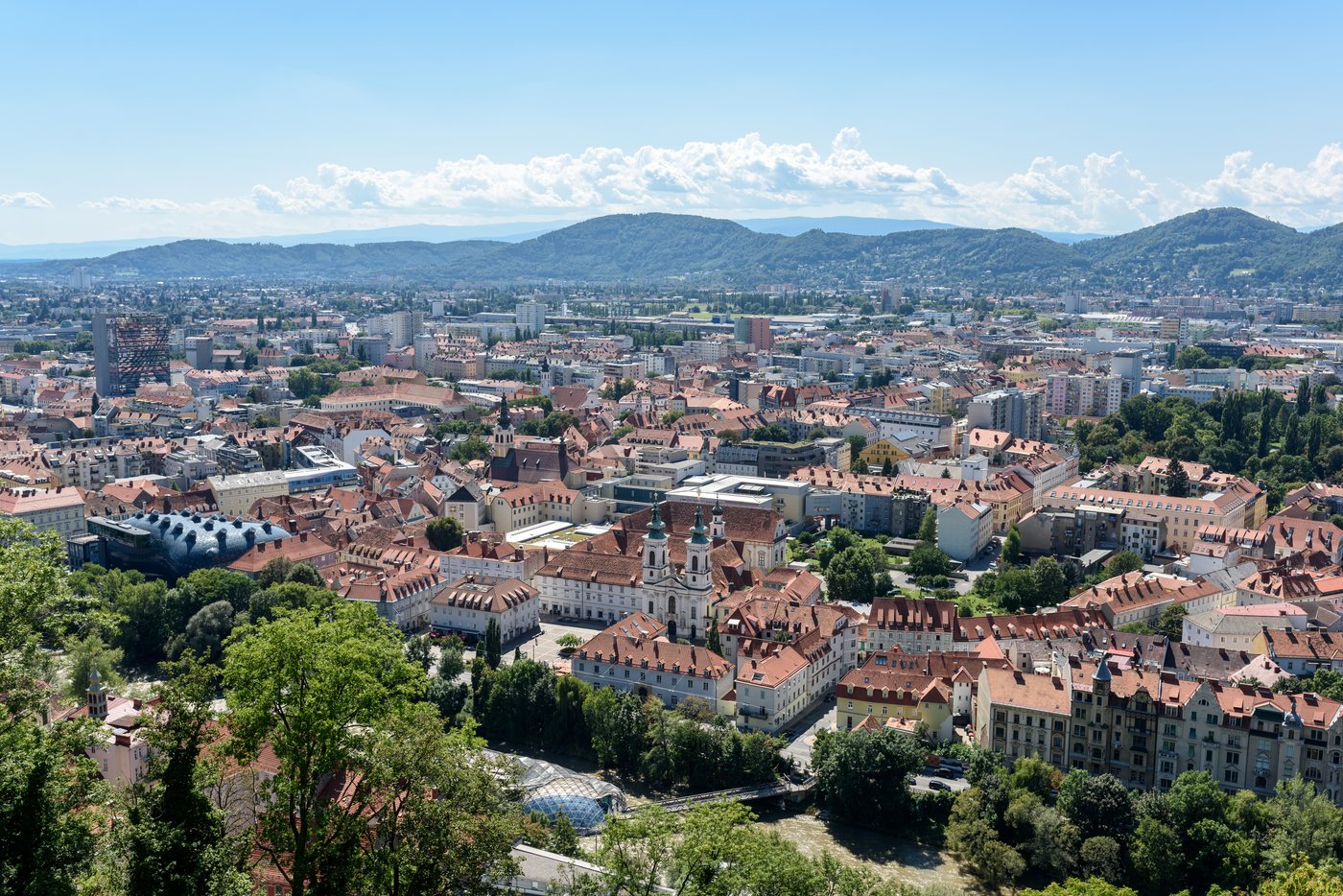 Graz cityscape