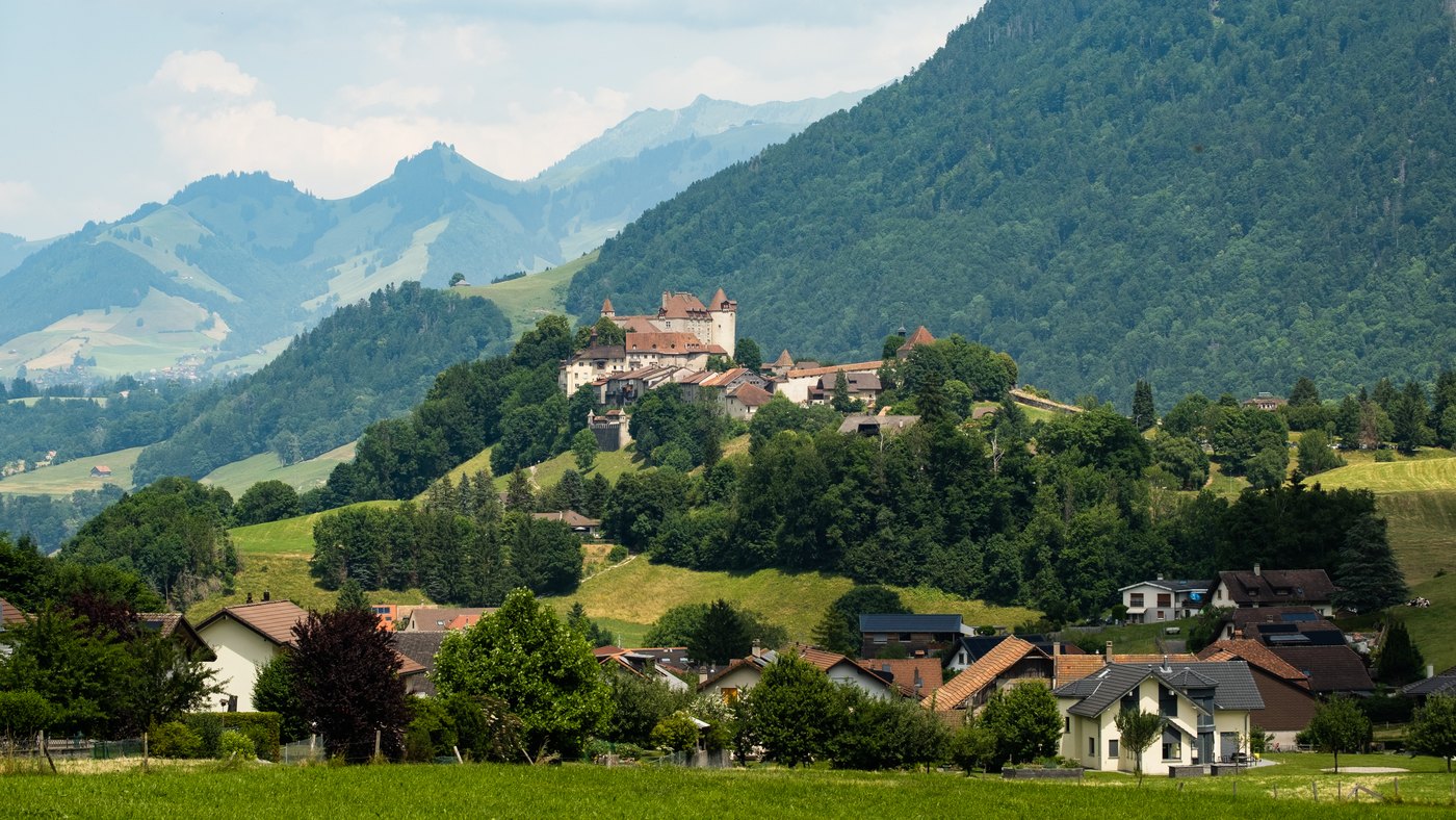 Gruyères cityscape